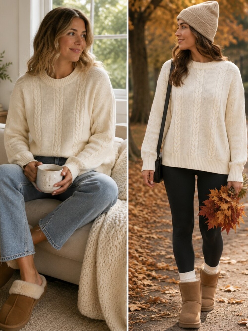 KINGSPORT Oversized CREW SWEATER